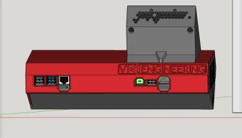 LowRider 3 CNC - корпус блока управления для Raspberry Pi... 1