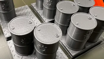 Бочка на алмазном поддоне 6