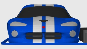 Карточка комплекта Dodge Viper GTS Coup&eacute; (SR II) (масштаб 1:24) 8