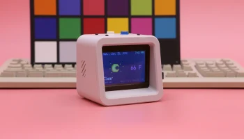 Ретро-метеостанция ESP32 2