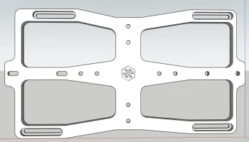 Крепление DIN - Manta M8P (двойной DIN) 4