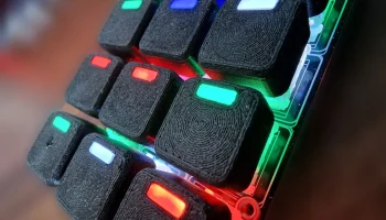 Клавиатура с подсветкой для переключателей Cherry MX RGB....