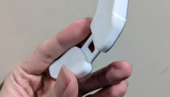 Выдвижная подставка для запястий v2, плоская, без ножек (... 2