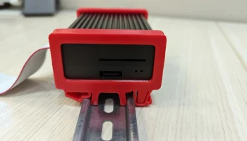 Крепление на DIN-рейку RPi 4 Алюминиевый корпус........ 1