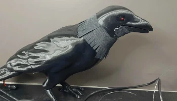 Аниматроник Хэллоуинская ворона Аниматроник Хэллоуинская ворона