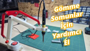 Kendin Yap Yardımcı El G&ouml;mme Somun Aparatı/Рука помощи св..