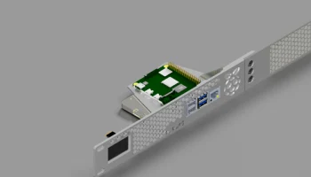 19-дюймовый Raspberry Pi (3 и 4) для монтажа в стойку с 1,3-дюймовым OLED-экраном (идеально подходит для PiHole) 3