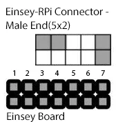 Все-в-одном EINSEY - RPi3/4 - корпус понижающего преобразователя 6