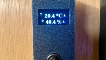 Датчик температуры и влажности - на базе ESP32-C3 Mini и ..