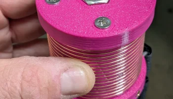Удлинняющая антенная катушка для 7МГц антенны - штыря длиной 2