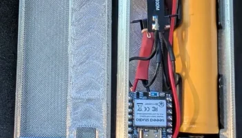 Чехол Сяо nrf52840 и 18650 2