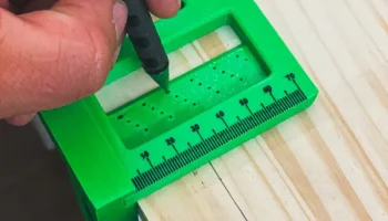 3D многоугольная измерительная линейка 45/90 градусов, ст... 1