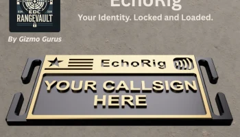 EchoRig V2.0 - Компактная именной бирка MOLLE | Серия Ran...