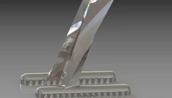 Крутая подставка для винтовки