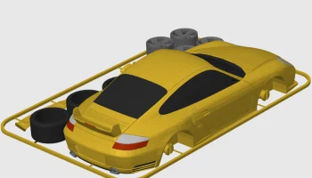 Карта комплекта Porsche 911 (996) GT2 (масштаб 1:24) 3
