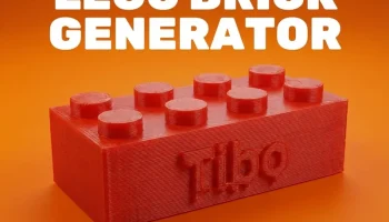Совместимый с LEGO генератор кирпичей