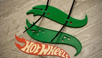 Логотип HotWheels - крепление для велосипеда... 1