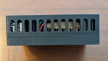 Оранжевый корпус Pi 3b 1