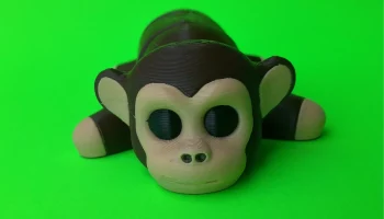 Шарнирная обезьянка, милая игрушка-животное Flexi Fidget....