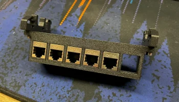 Панель Keystone на DIN-рейке 3