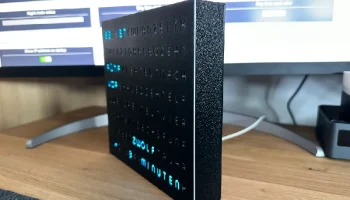 Светодиодная матрица WordClock 16x8 (2023-V3)........ 2