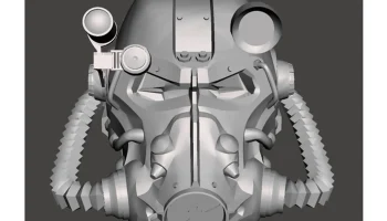 Шлем Fallout 4 T60, редакция 3 4
