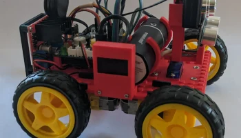 Робот с гибким шасси 2WD и 4WD 1