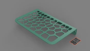 Настенная полка Voronoi Design - Mensola в стиле дизайна .. 2
