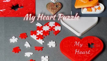 Пазл My Heart - игрушка - одноцветный или двухцветный...... 1