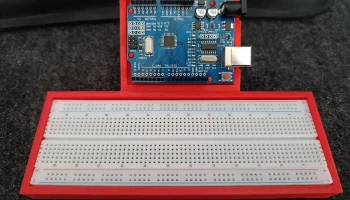 3D-стенд для Arduino и макетной платы 1