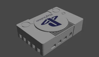 Чехол для Raspberry Pi 4 Playstation 4