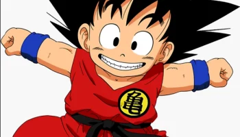 Наклейка Kid Goku Dragon Ball Z 1
