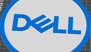 Вывеска Dell для офиса\мастерской