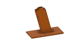 Подставка для пистолета Zinc Nerf (дизайн 118) (глупая по... 4