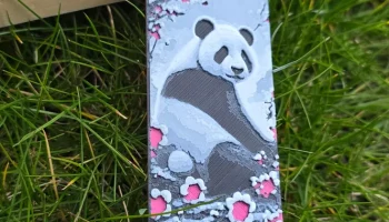 Закладка Pink Panda, напечатанная на 3D-принтере - многоц... 8