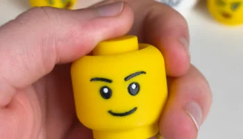 Брелок-кликер Lego Head Fidget Clicker