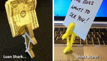 SHARKZ... Забавные многофункциональные зажимы/держатели/п... 5