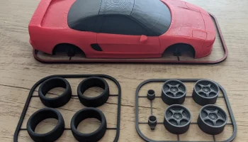 Карта комплекта Honda NSX Type R 4