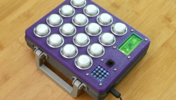 MIDI-контроллер своими руками со светодиодными аркадными ... 6