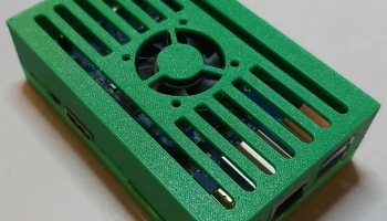 Съемный корпус для Orange Pi 5 с креплением для вентилято...
