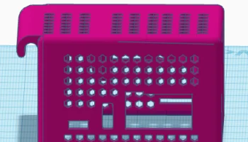 Верхний корпус Orange Pi Zero 3 с верхней решеткой для пл... 1