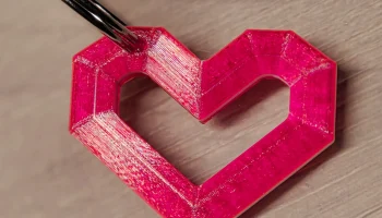 Брелок Бриллиантовое Сердце 4