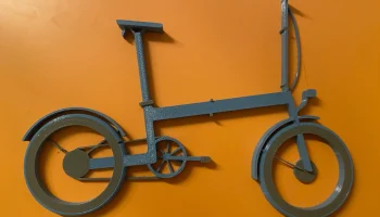 EBike (складной велосипед) - модель 15см....