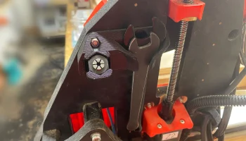 LowRider 3 CNC - печатный держатель для гаечных ключей Ko...