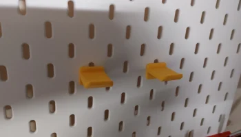 IKEA Skadis Hacken f&uuml; Standard Lochung 1