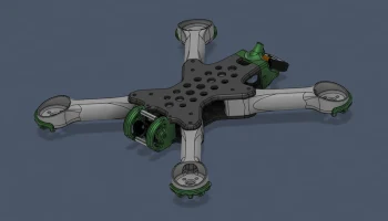 Леопардовый FPV-дрон 9