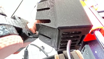Чехол ESP32-Cam для шарнирного крепления с вентиляционным..