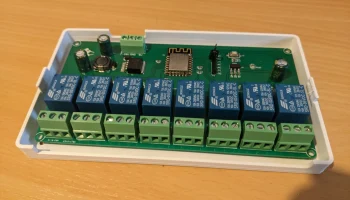 Чехол для платы ESP12F_RELAY_X8