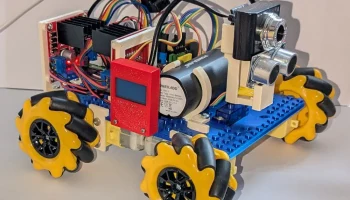 Робот с гибким шасси 2WD и 4WD