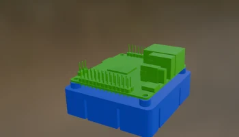 Крепление Orange Pi Zero 3 для K1 Max